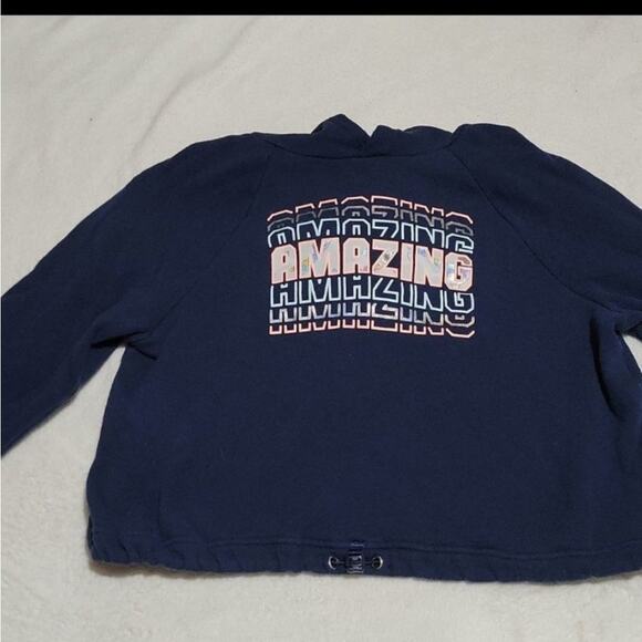 Girls hoodie by athletic works, navie blue size XL plus - Picture 1 of 4